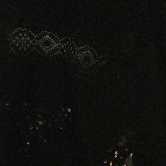 Black Wool Poncho Cape One Size Beautiful - Picture 3 of 8